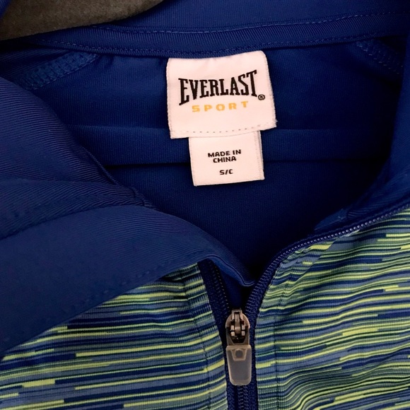 C319 Everlast | sport long sleeve tee quarter zip S - Picture 3 of 7